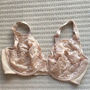 Wacoal Beige Underwire Bra 36DD